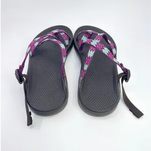 Chaco Zong EcoTread Sandals Womens 10 Berry Teal Toe Loop J104904 Discontinued thumbnail 4