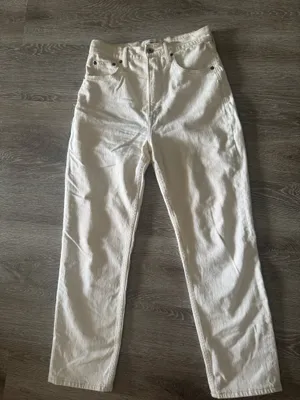 Abercrombie Ankle Straight Ultra High-Rise Jeans Curve Love thumbnail 4
