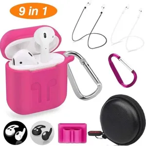 9-in1 AirPod 1&2 Case And Accessories- Rose thumbnail 1