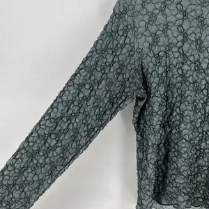 Sno Skins Crop Top Womens Medium Black Lace Sheer Detail Turtle Neck Ski Outdoor thumbnail 5