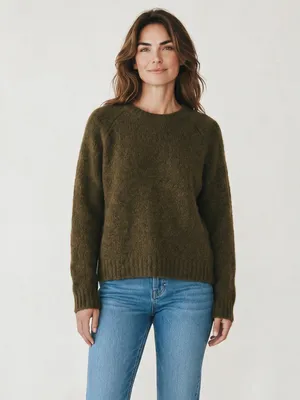 ARITZIA The Group Babaton Alpaca Wool Sweater Crew Pullover Top thumbnail 2
