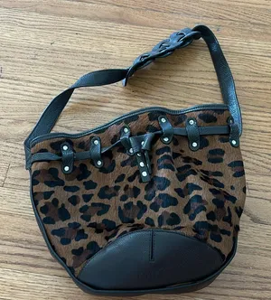 Laita leopard bag Brown thumbnail 1