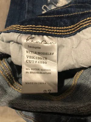 KanCan USA Ripped Skinny Jeans thumbnail 4