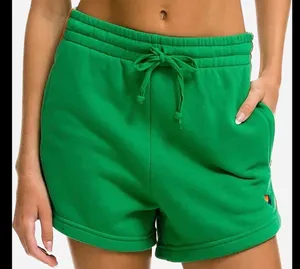 Aviator nation sweat shorts Kelly green thumbnail 5