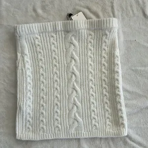 Gianni Bini Olga Cableknit Mini Skirt Size Large, Ivory, Nwt thumbnail 4