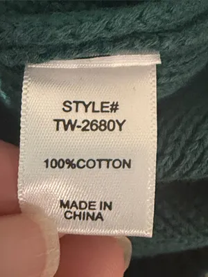 Zenana Outfitters Green Crewneck Sweater with Flag Motif thumbnail 6
