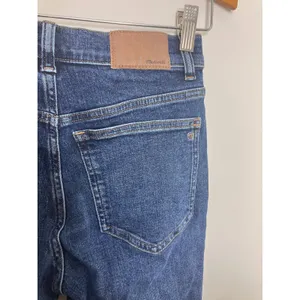 Madewell Stovepipe Jeans Womens 25 Blue Excellent Mid-Rise Straight Leg Denim thumbnail 4