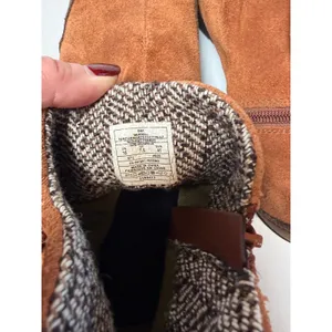 Merrell Freisa slouch Brown Suede Ankle Boots Side Zip Comfort Casual‎ Size 7.5 thumbnail 6