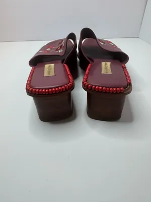 Naked Feet Leather Mules Size 8.5M thumbnail 4