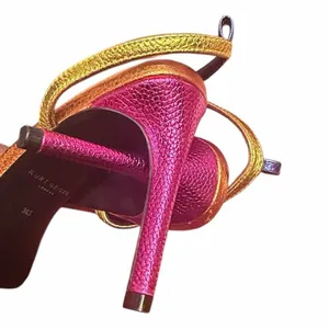 Kurt Geiger Leather Multicolored Slingback Sandals(Size 36.5) thumbnail 4