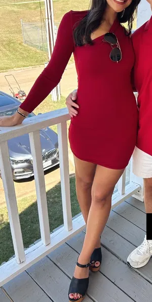 Revolve Red Dress thumbnail 1