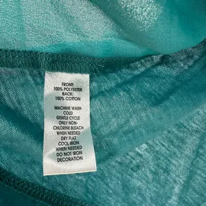 Loft Outlet Size‎ Medium Tank Green Ruffle Sleeveless Undershirt Loose Flowy thumbnail 4