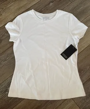 White Short Sleeve Tee thumbnail 1