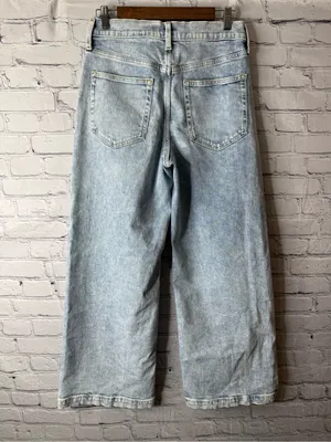 Gap jeans size 29 8L Light Wash Wide Leg Women’s Jeans thumbnail 6