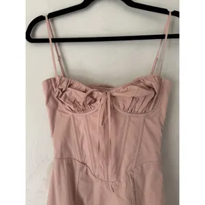 NWT Babyboo Deanna Midi Corset Dress Blush Pink Size XS thumbnail 7