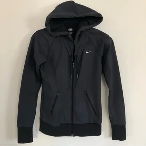 Nike Athletic Dept. Textured Design Zip Up Hoodie Size Small thumbnail 1
