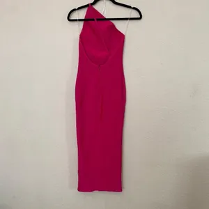 House of CB “Sasha” Hot Pink Midi Bandage Dress‎ NWOT size XS thumbnail 11