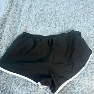 Nike Women's Black and Grey Shorts thumbnail 3