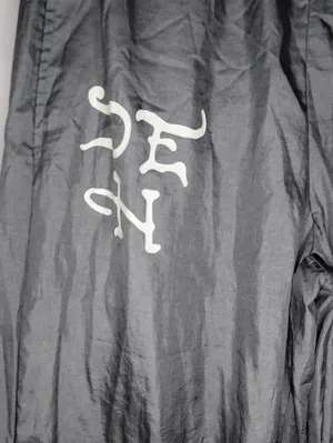 Ed Hardy Nylon Baggy Y2K Style Parachute Pants With Tattoo Graphic. NWT thumbnail 3
