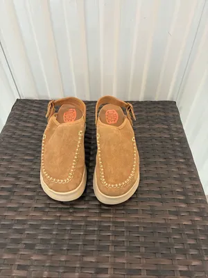 Hey Dudes Delray clogged suede shoes women’s size 8 ￼ thumbnail 4