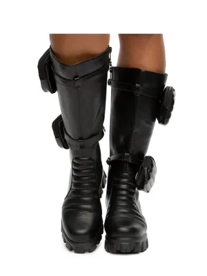 16” mission Combat boots with detachable pouches thumbnail 4