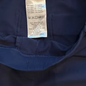 Yogipace XS Tall Navy Sporty Flare Yoga Pants Pull-On Stretchy Back Pockets thumbnail 10