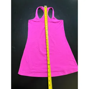 Lululemon Racerback Athletic Tank Top Hot Pink Women Workout Yoga Gym thumbnail 3