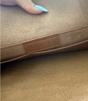 Henny + Lev brown tote purse thumbnail 2