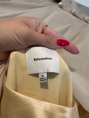 Reformation Lilibeth Silk Dress thumbnail 6