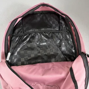 Vans Realm Backpack Pink Off The Wall Logo School Bag Laptop Sleeve Canvas thumbnail 3