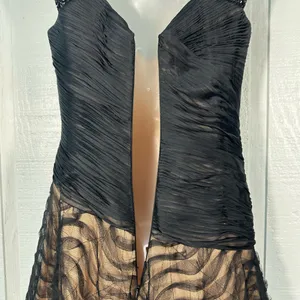 Jovani Black Sleeveless Beaded Formal Dress Size 8 EUC thumbnail 12