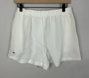 Halara Women’s Casual Boxer Shorts Mid Rise White XS NEW Minimalist Loungewear thumbnail 1