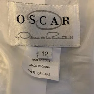 Oscar De La Renta vintage checkered blazer thumbnail 4