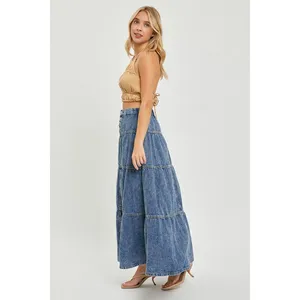 RISEN High Rise‎ Ruffle Long Skirts thumbnail 6