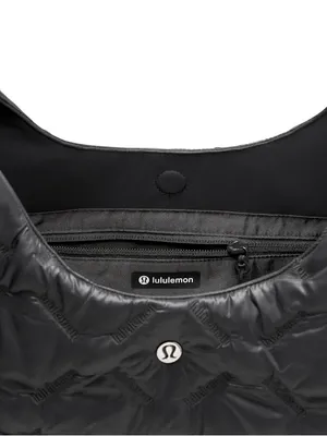 Lululemon Quilty Pleasures Shoulder Bag 14L black Sold out online NWT thumbnail 5