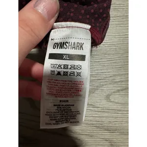 Gymshark Burgundy Red‎ Seamless High Waisted Workout Leggings size XL Gym thumbnail 3
