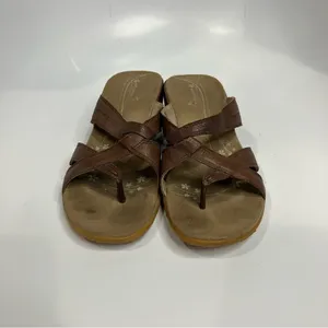 Merrell Allysum Earth wedge Sandals‎ size 7 thumbnail 2