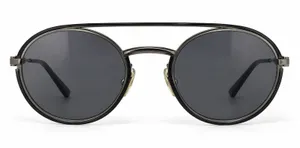 Dior Homme Synthesis 01 Sunglasses Black Round 51-22-155 w/ Case Box thumbnail 1