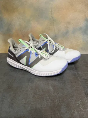 New Balance Women's 796v3 Tennis Shoes White/Grey/Purple/Green Size 10B thumbnail 2