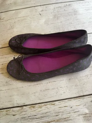 GAP Women's   Ballet Flats with Purple Lining And Pattern Sz 8 thumbnail 2