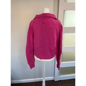 Lululemon Scuba Oversized‎ Half-Zip Hoodie Pink XS/S LW3FJ6S thumbnail 3