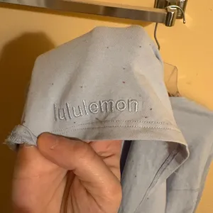 Lululemon LA Back in Action Long Sleeve Tee in Speckled Blue thumbnail 4