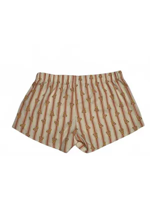 Care Bears Striped Teddy Bear Print Pajama Shorts thumbnail 2
