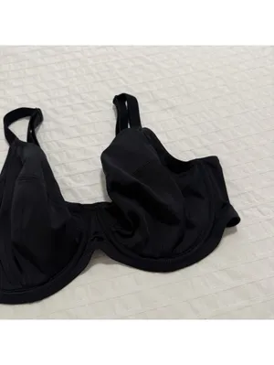 Elomi 36G Essentials Underwire Swim Bikini Bra Top ES7500 Black thumbnail 8