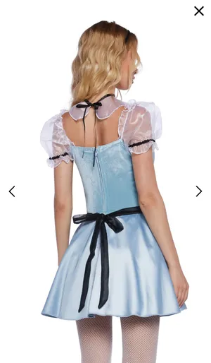 Dolls kill trickz n treatz looking glass girl costume S thumbnail 5
