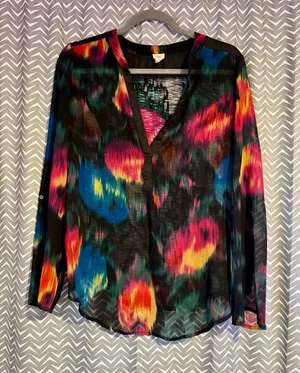 Anthropologie / Tiny | Tulipano peasant blouse, Large thumbnail 1