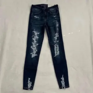 American Eagle Ripped High-Waisted Jegging, Size: 2 (26in) Regular thumbnail 7