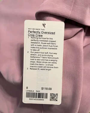 Lululemon Perfectly Oversized Crop Crew thumbnail 9