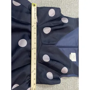 $448 KATE SPADE SPOTLIGHT V NECK BLACK & PINK POLKA DOT DRESS SIZE 8 A-Line thumbnail 10