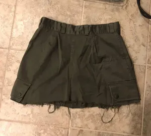 Urban Outfitters Green Utility Skirt - Small thumbnail 2